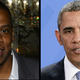 Jay-Z (Larry Busacca/Getty Images); President Obama (Timur Emek/Stringer/Getty Images)